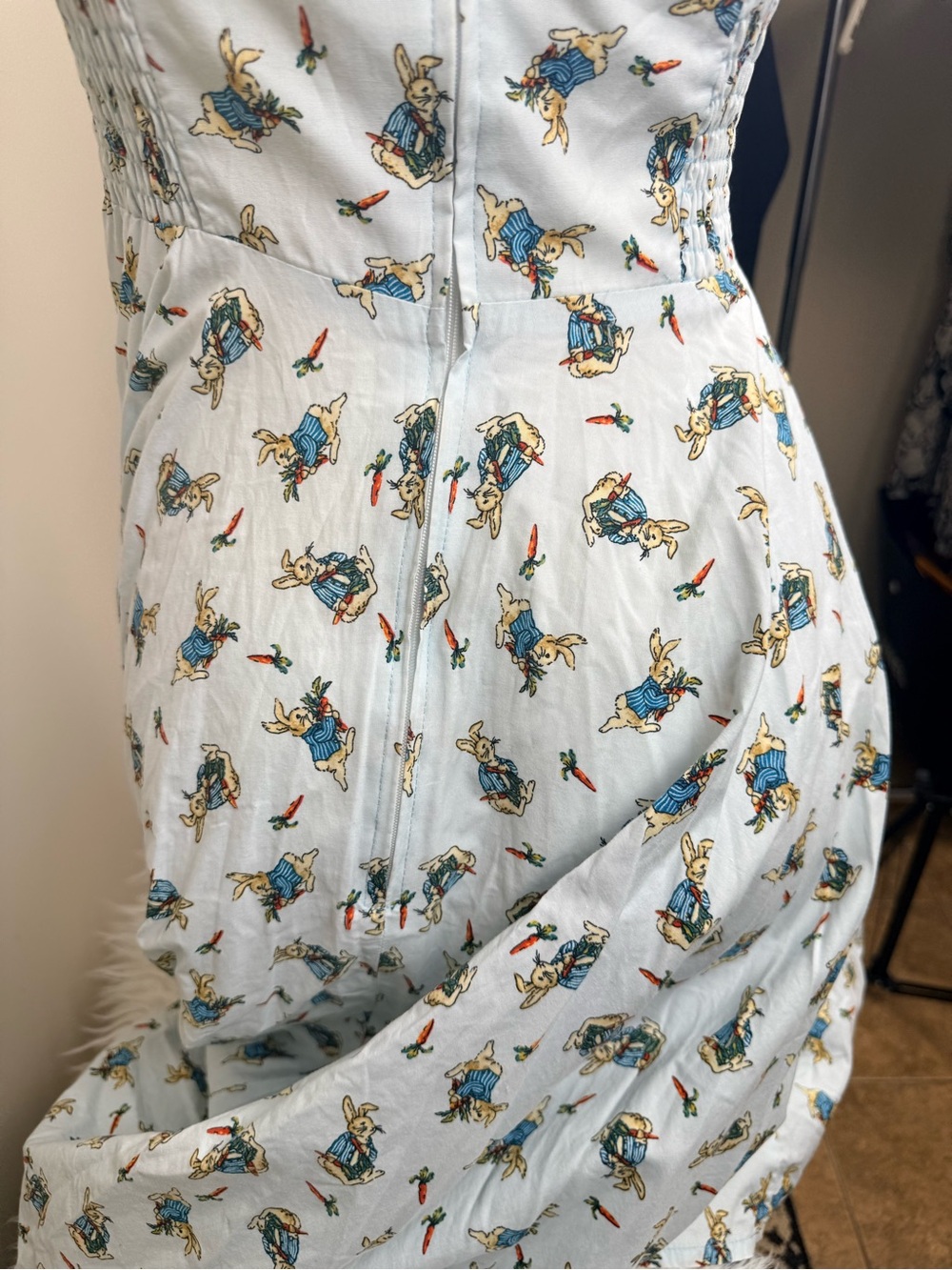 Magnolia Park Peter rabbit print rockabilly dress medium - Picture 7 of 16